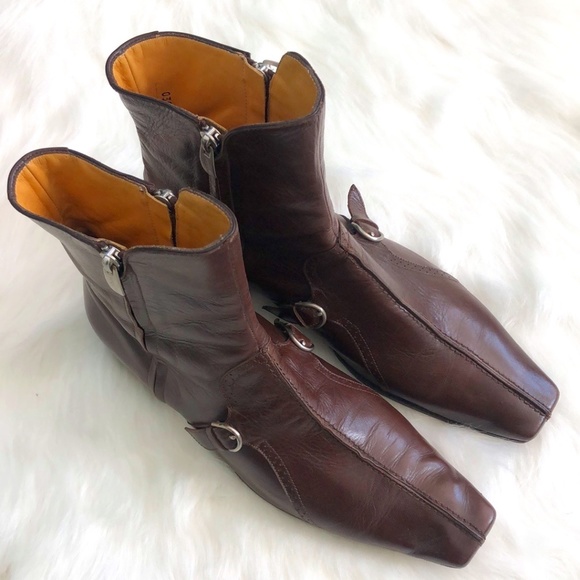 Sergio Rossi Shoes | Sergio Rossi Men's Size 8 Brown Boots | Color: Brown | Size: 8 | Qwalkincloset's Closet